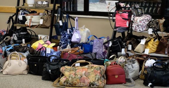 200+ purses will be distributed to women in need