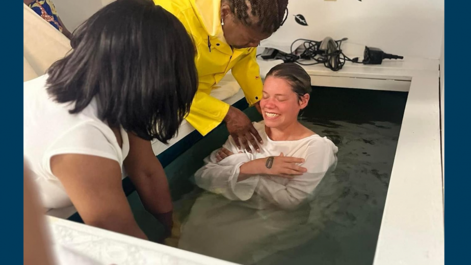 "I'm now letting go of worldly things for the grace of God."